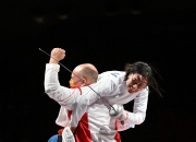 米兰,-中国选手包揽亚运会击剑男女个人金牌：卫冕冠军孙一文夺冠