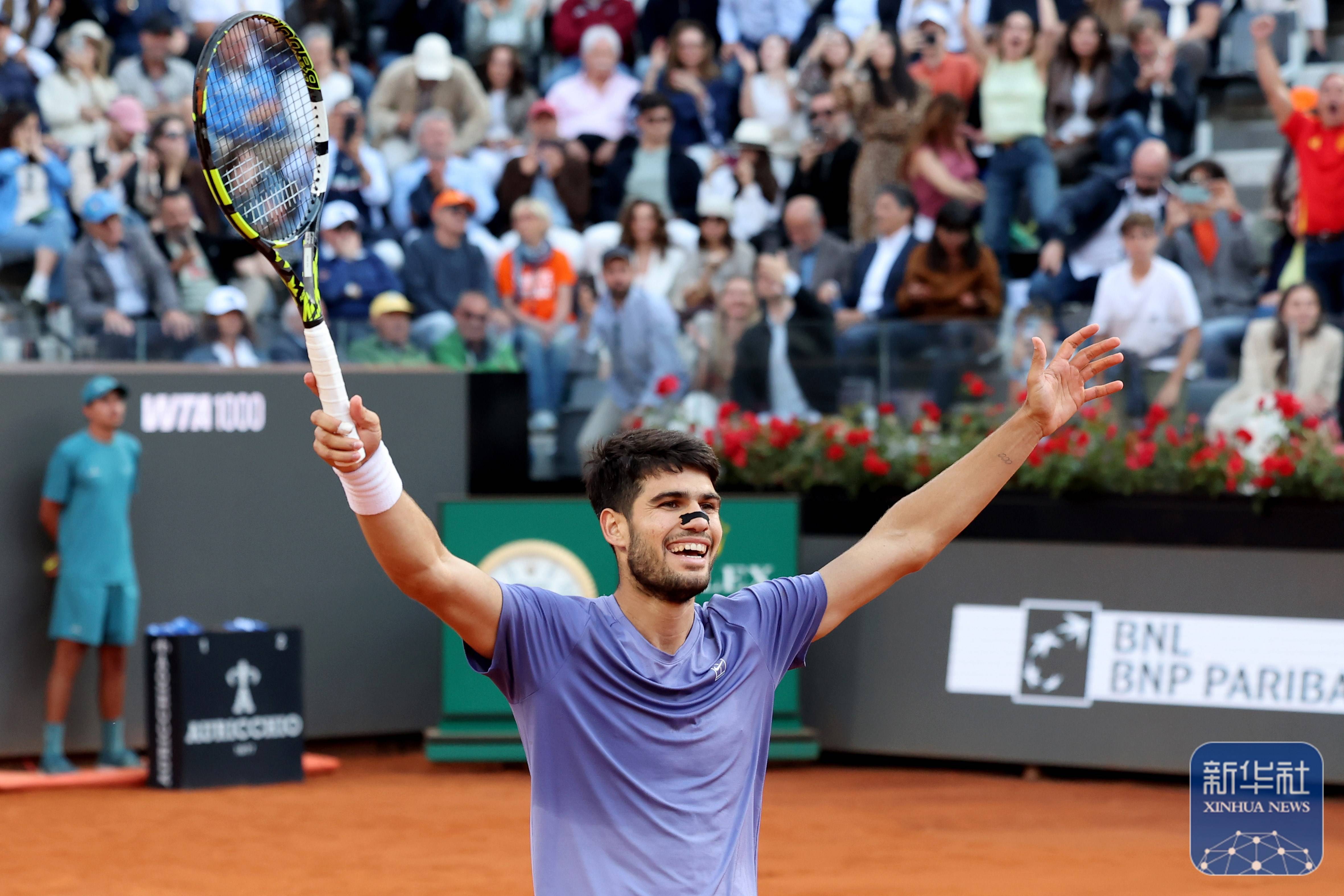 德国网球队逆转世界网球队，阿尔卡拉斯高光表现