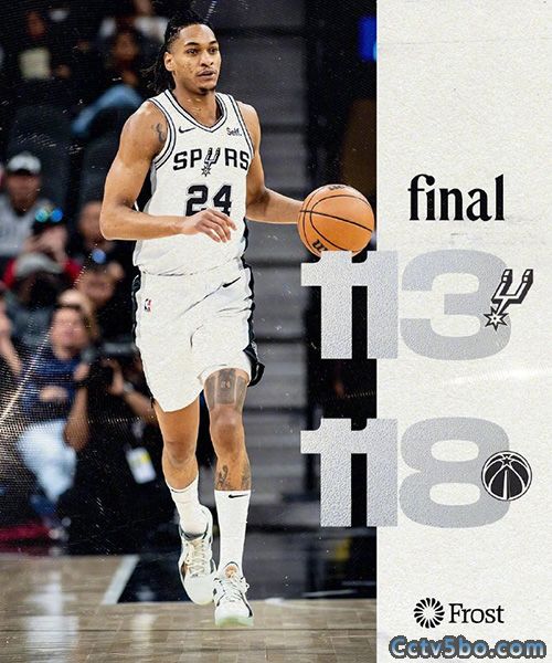 马刺主场取胜奇才，成功逆转比分