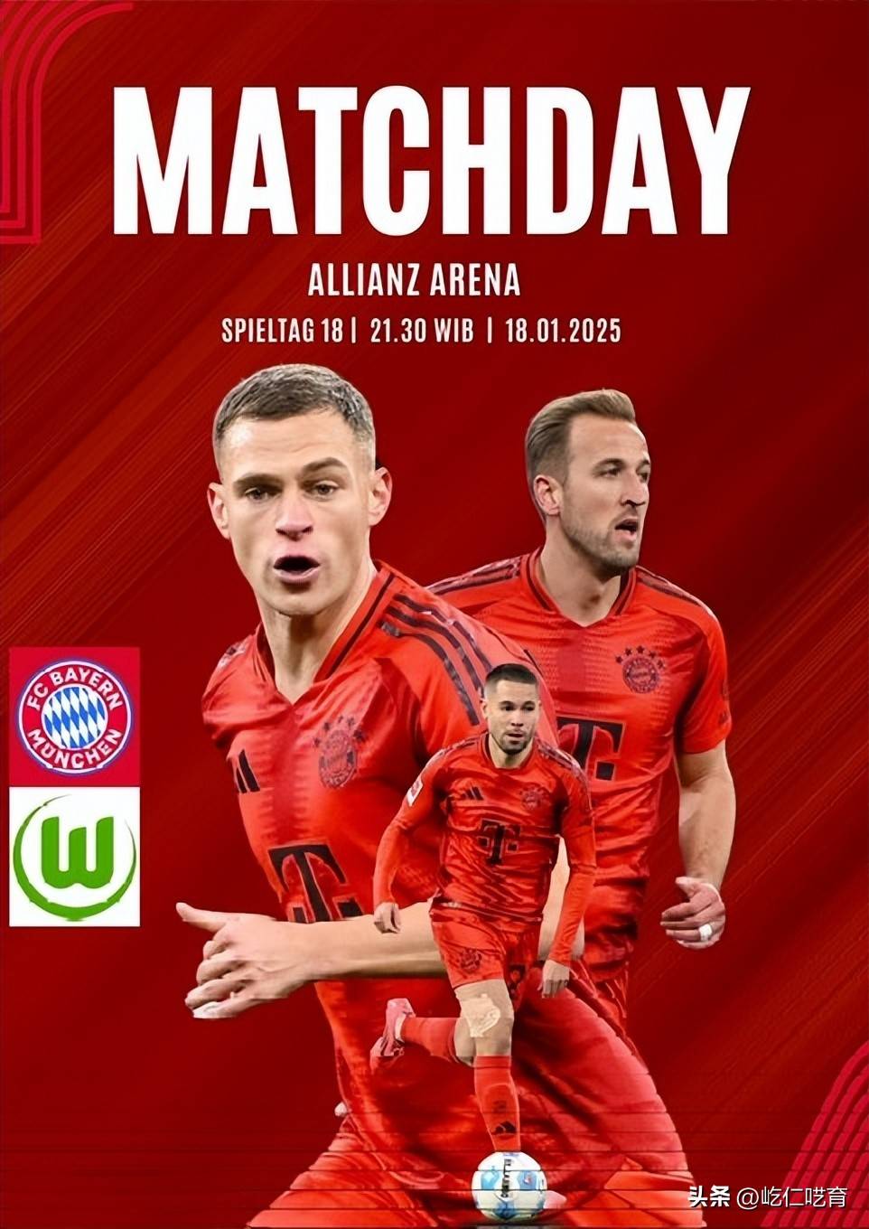 拜仁慕尼黑零封沃尔夫斯堡，取得德甲联赛冠军